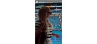 Screengrab of Taylor Fritz's girlfriend Morgan Riddle's Instagram stories (@moorrgs)